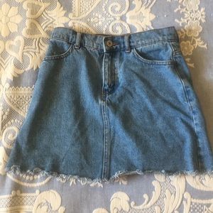 Brandy Melville Jean Skirt
